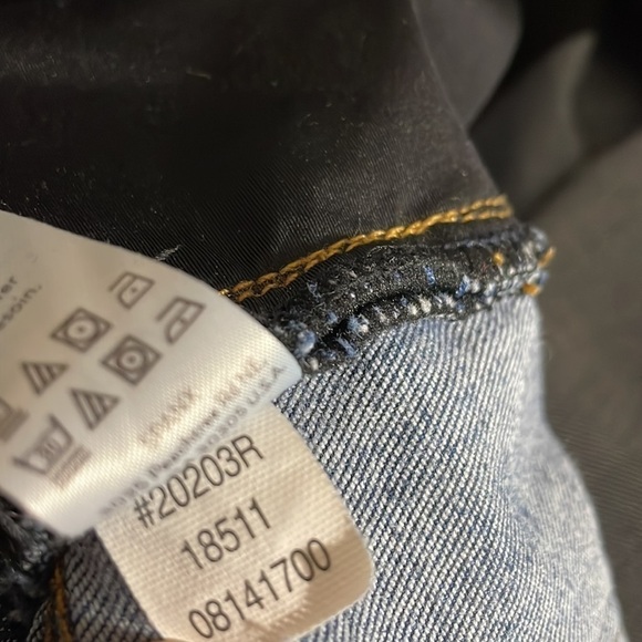 Spanx Jeans Pants Legging Skinny Raw Hem Blue Denim Preppy Stretch Distressed - Picture 8 of 9